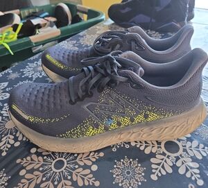 New Balance Blue and Yellow Sneakers